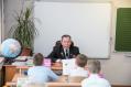 Ветеран А.Л.Шаламов на встрече с учениками 3В кл. прогимназии №133, 083