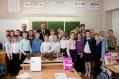 Ветеран А.Л.Шаламов на встрече с учениками 3В кл. прогимназии №133, 142