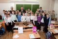 Ветеран А.Л.Шаламов на встрече с учениками 3В кл. прогимназии №133, 145