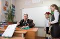 Ветеран А.Л.Шаламов на встрече с учениками 3В кл. прогимназии №133, 134